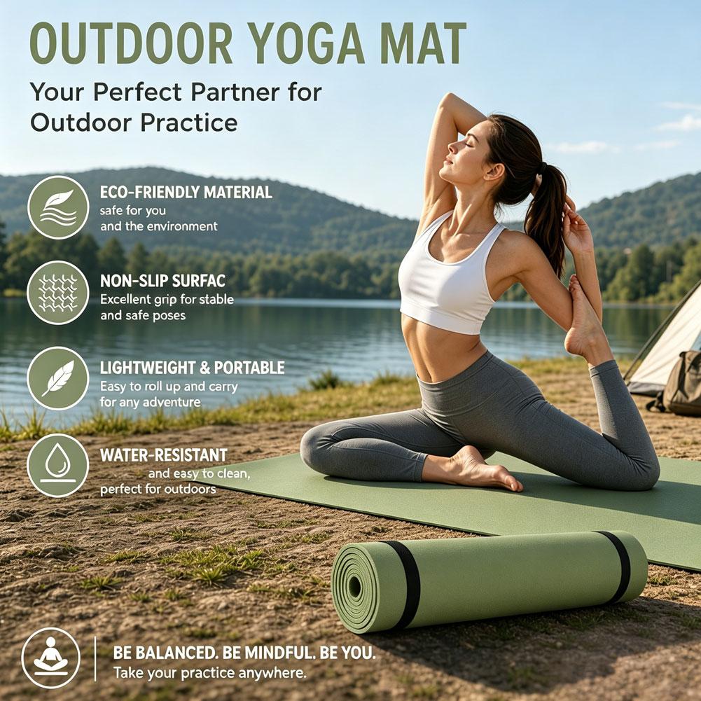 Non Slip EVA Yoga Mat Lightwei - Outdoor Camping Rugs review and price