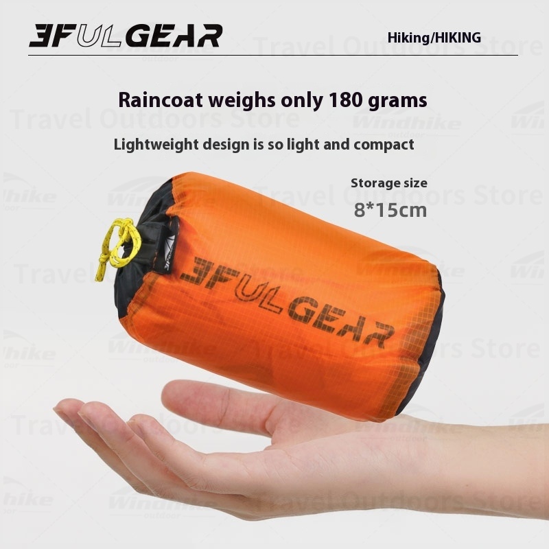 3F UL GEAR 2026 Hiking Raincoa - Camping Rain Poncho review and price
